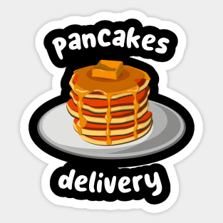 pancakes delivery Sticker